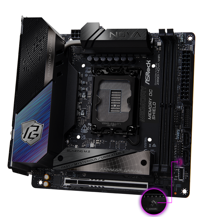 【NORI】 ASRock Z890 Nova WiFi LGA 1851 ATX Motherboard - Newegg.com